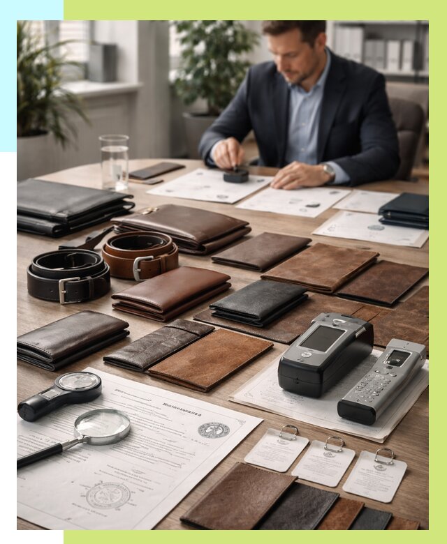 Сертификация кожаных изделий в Валуйках от 12774 р. | Алешин-Вли