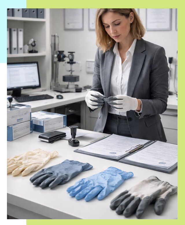 Сертификация перчаток в Валуйках от 9048 р. | Алешин-Вли