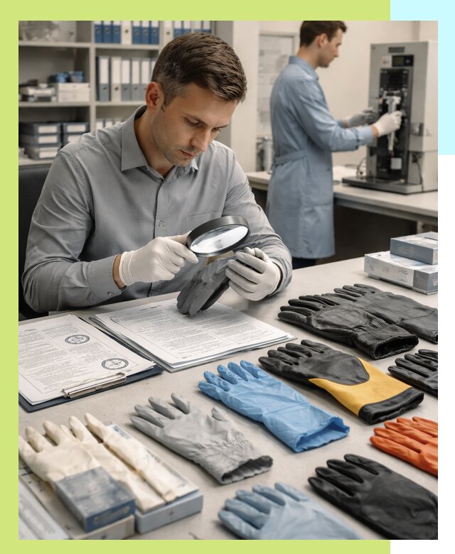 Сертификация перчаток и средств защиты продукции в Валуйках