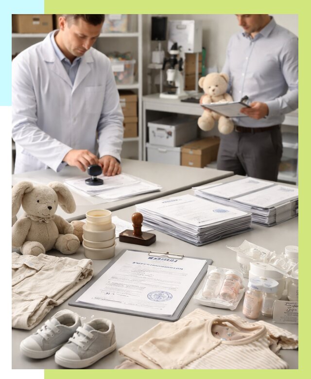 Сертификация детских товаров в Валуйках от 15968 р. | Алешин-Вли