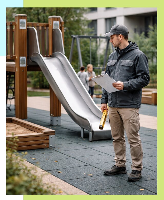 Сертификация детских площадок в Валуйках от 26613 р. | Алешин-Вли