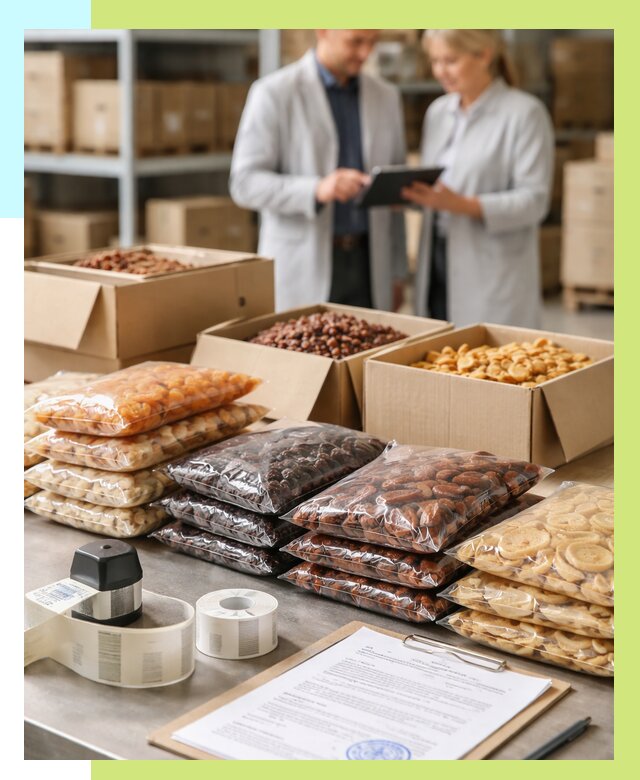 Сертификация сухофруктов в Валуйках от 12774 р. | Алешин-Вли под ключ