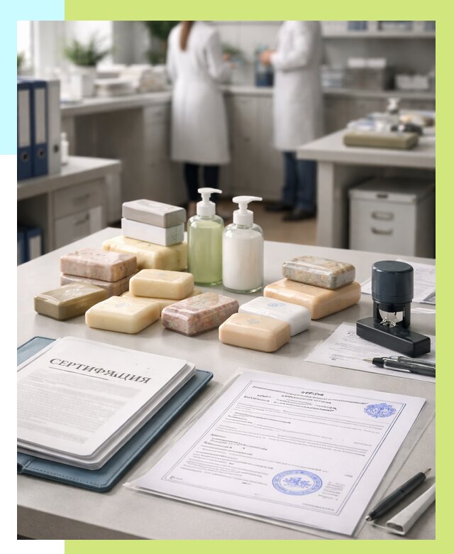 Сертификация мыла и сертификат на мыло в Валуйках от 12774 | Алешин-Вли