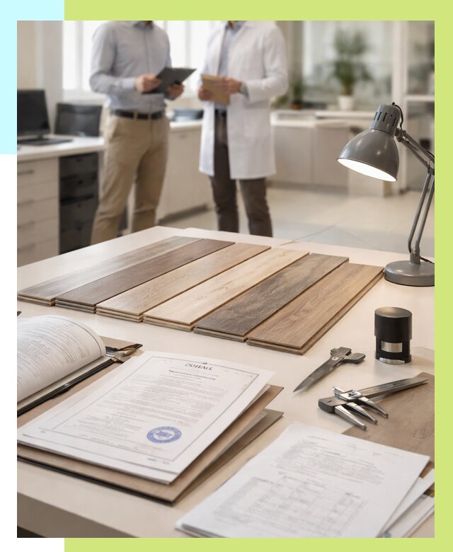 Сертификация ламината в Валуйках от 19161 р. под ключ | Алешин-Вли