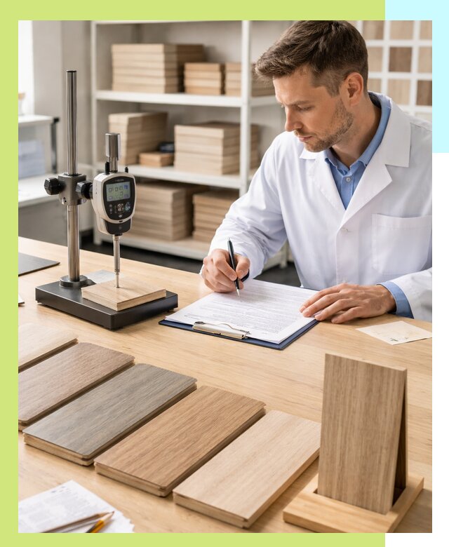 Сертификация ламината с испытаниями и оформлением документов в Валуйках