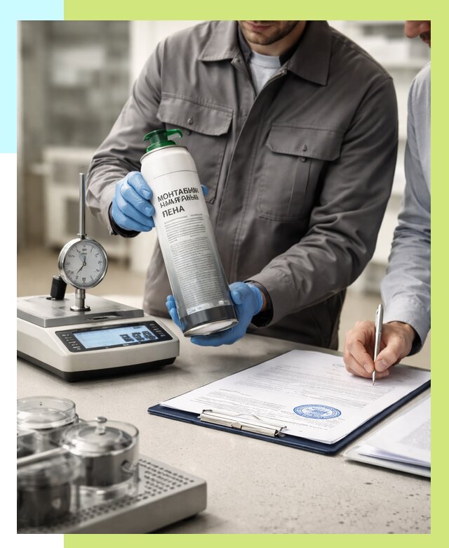 Сертификация монтажной пены в Валуйках от 15968 р. | Алешин-Вли