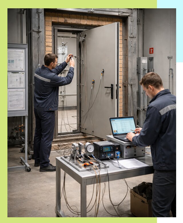 Сертификация противопожарных дверей в Валуйках по ГОСТ и ТР