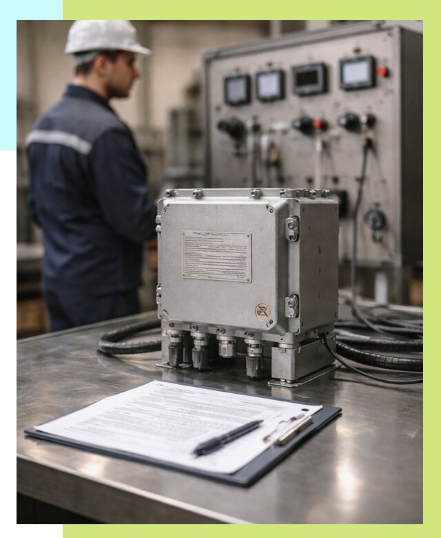 Сертификация взрывозащищенного оборудования в Валуйках от 37258 р. | Алешин-Вли