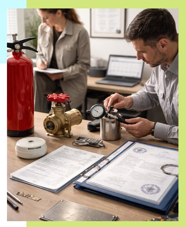 Сертификация пожарного оборудования в Валуйках от 15968 р.|Алешин-Вли