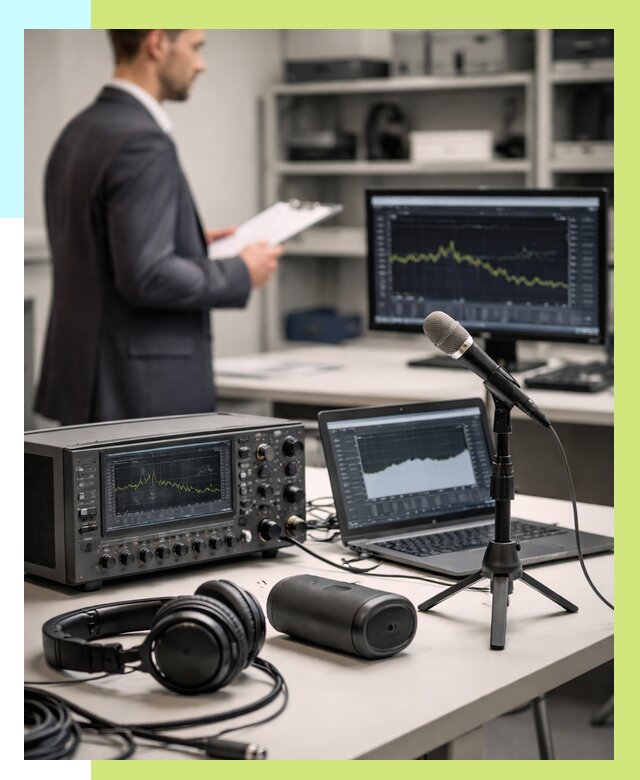 Сертификация аудиотехники в Валуйках от 15968 р., Алешин-Вли