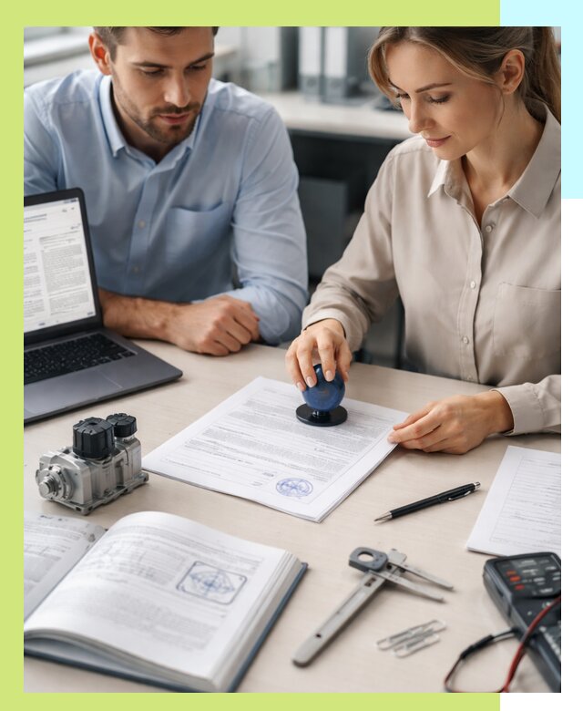 Выдача паспорта изделия и техническая экспертиза продукции в Валуйках