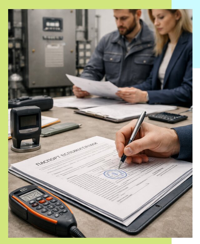 Оформление паспорта эксплуатации оборудования в Валуйках