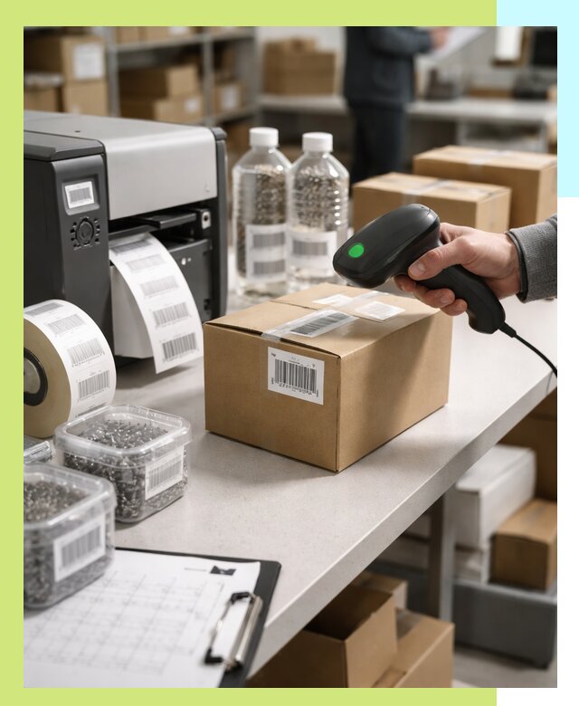 Штрихкодирование продукции и маркировка для продажи в Валуйках