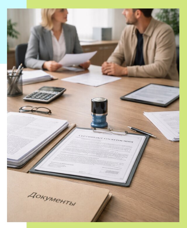 Сертификат соответствия на продукцию в Валуйках от 15968 р.|Алешин-Вли