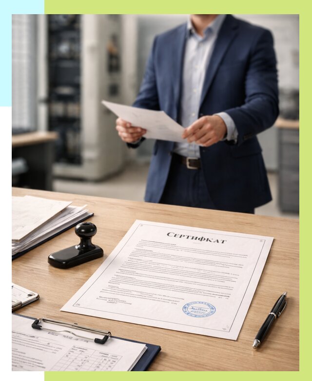 Сертификат на оборудование в Валуйках от 15968 р. | Алешин-Вли