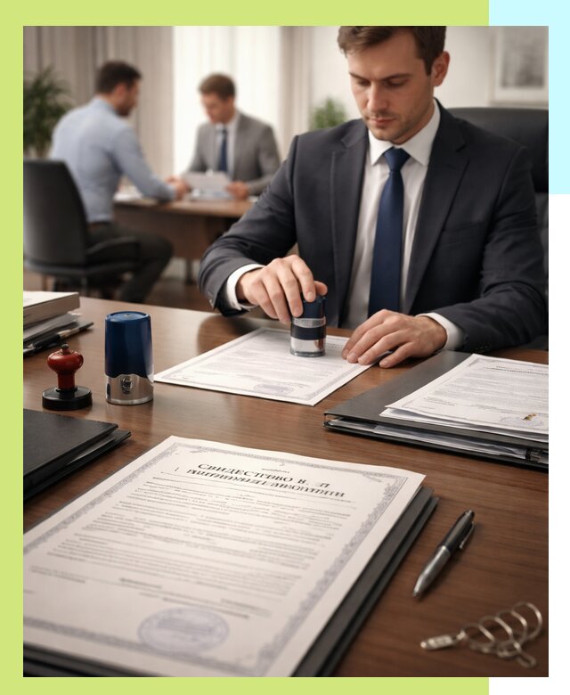 Оформление свидетельства о государственной регистрации в Валуйках