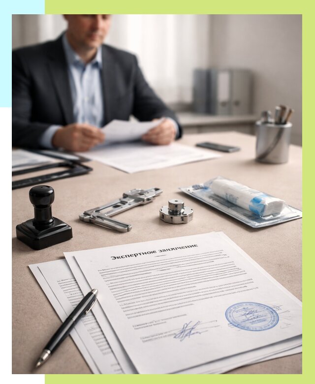 Экспертное заключение на продукцию в Валуйках от 9048 р. | Алешин-Вли