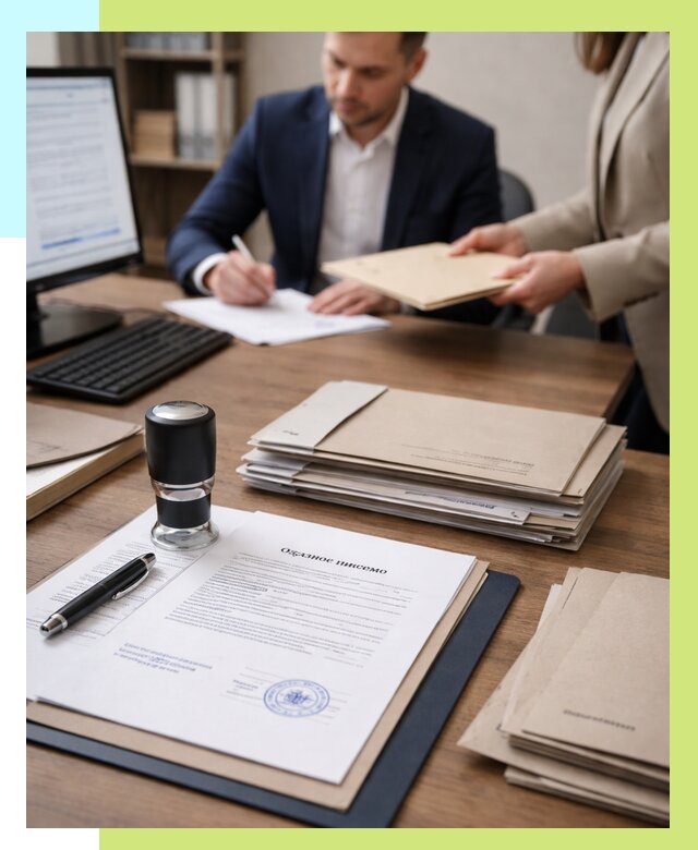 Отказное письмо для таможни в Валуйках от 3194 р, Алешин-Вли