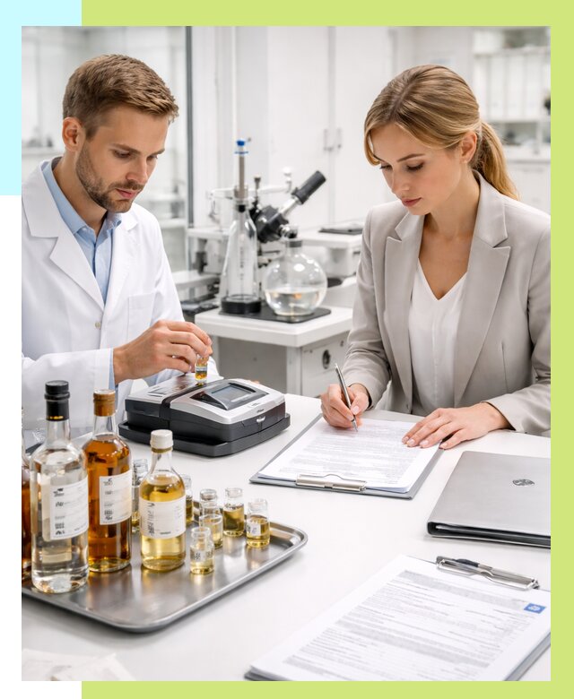 Заключение о спиртосодержании в Валуйках, от 5323 р., Алешин-Вли