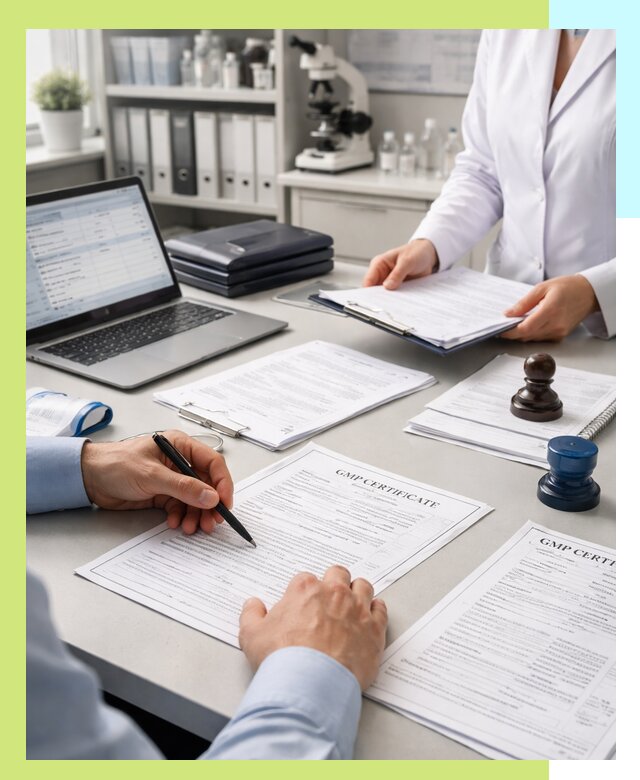 Оформление сертификата GMP в Валуйках для фармпроизводства