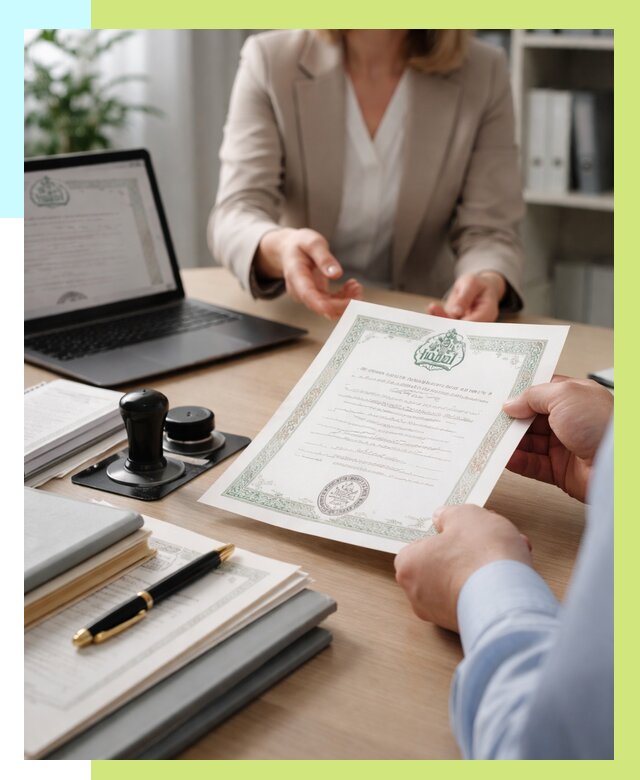 Халяль сертификат в Валуйках, получить от 15968 р. | Алешин-Вли