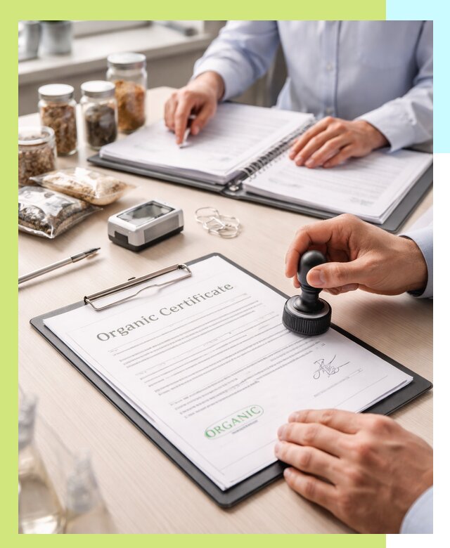 Получение органик сертификата для продукции в Валуйках