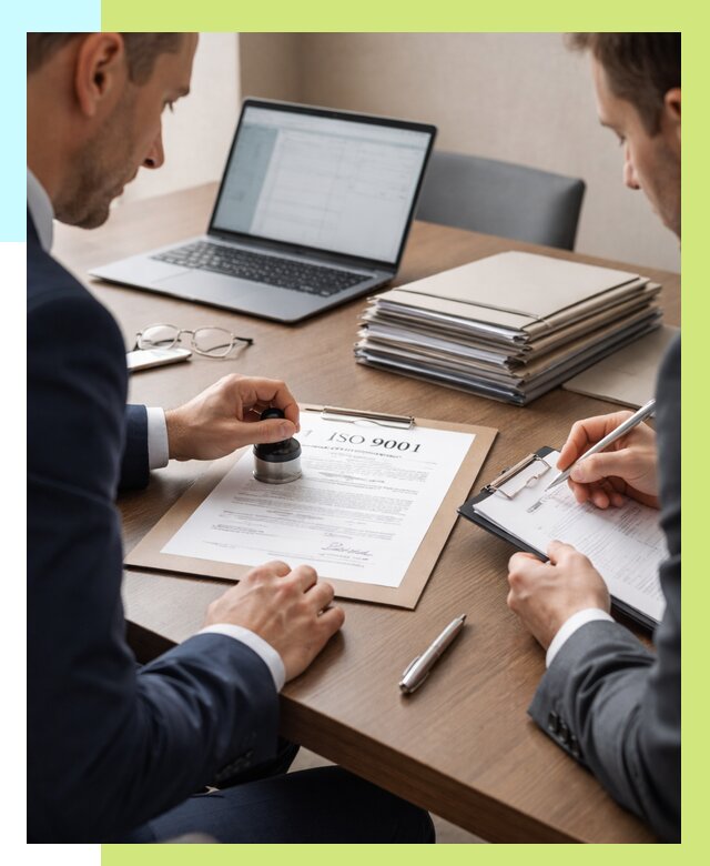 Сертификат ISO 9001 в Валуйках купить от 85160 р. | Алешин-Вли