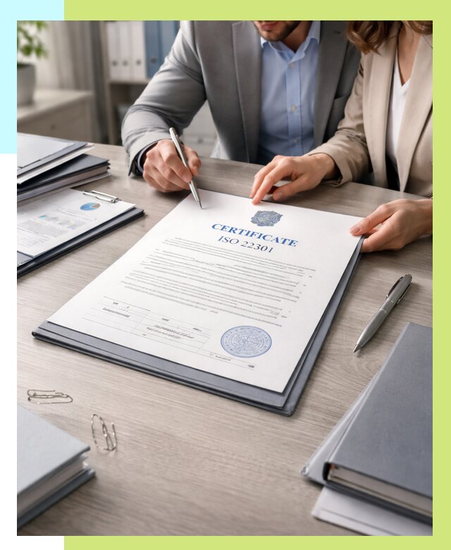 Сертификат ISO 22301 в Валуйках от 47903 р. | Алешин-Вли срочно