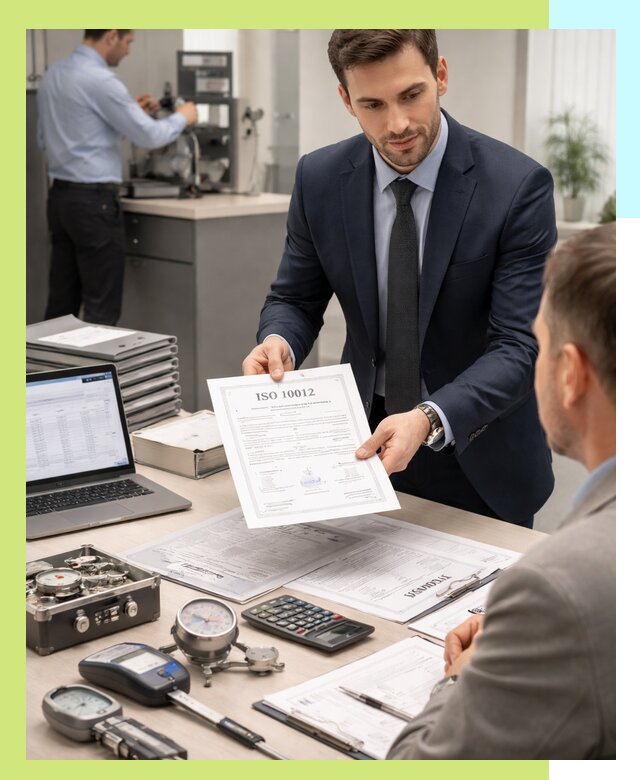 Выдача сертификата ISO 10012 по требованиям метрологии в Валуйках