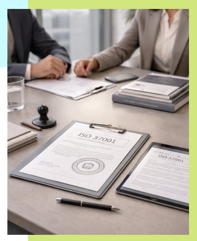Сертификат ISO 37001 в Валуйках оформить от 127740 р. Алешин-Вли