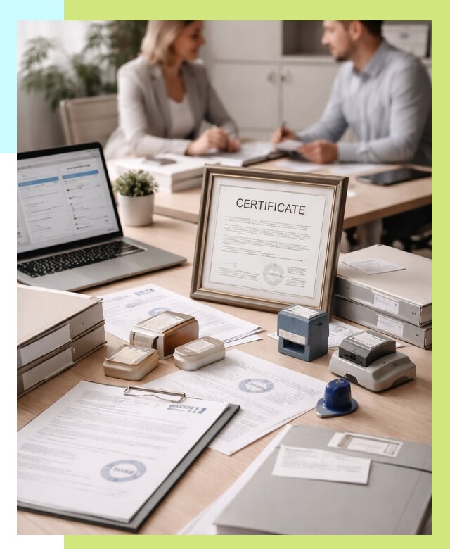 Сертификация компании в Валуйках от 47903 р. | Алешин-Вли — заказ